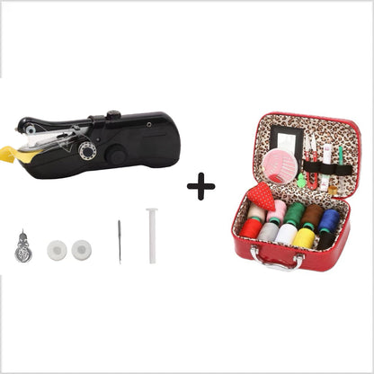 🔥HOT SALE 50% OFF🧵 Mini Electric Sewing Machine – Lightweight, Portable & Easy to Use! ✨