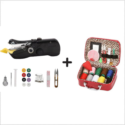 🔥HOT SALE 50% OFF🧵 Mini Electric Sewing Machine – Lightweight, Portable & Easy to Use! ✨
