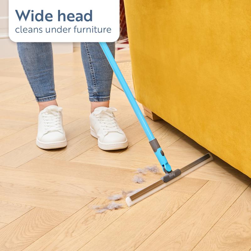 🧼LAST DAY SALE:50% OFF🔥🔥Minky Flexi Edge Sweeper: Multi-Surface Cleaning for Floors, Carpets & Windows