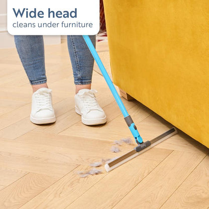 🧼LAST DAY SALE:50% OFF🔥🔥Minky Flexi Edge Sweeper: Multi-Surface Cleaning for Floors, Carpets & Windows