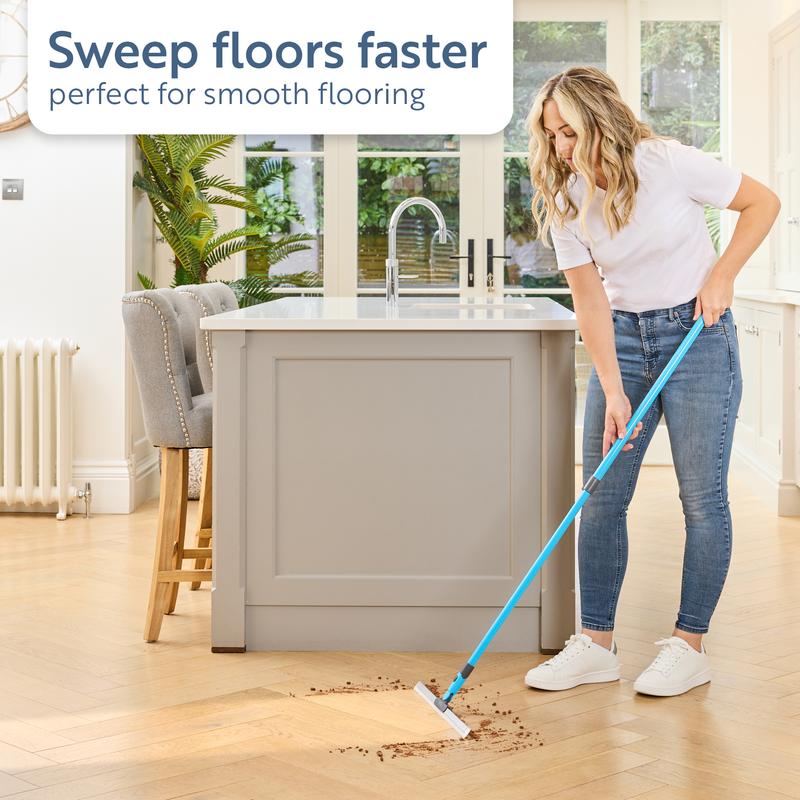 🧼LAST DAY SALE:50% OFF🔥🔥Minky Flexi Edge Sweeper: Multi-Surface Cleaning for Floors, Carpets & Windows