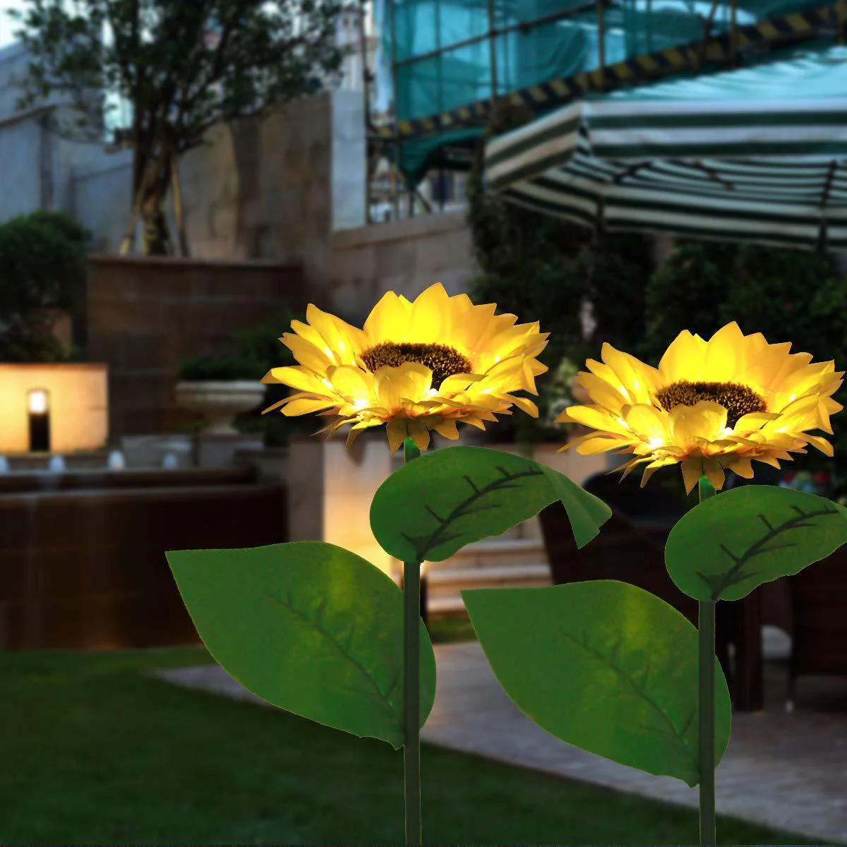 ⏳Time-limited Special⏰Sunflower Solar Garden Stake Led Lights🌻