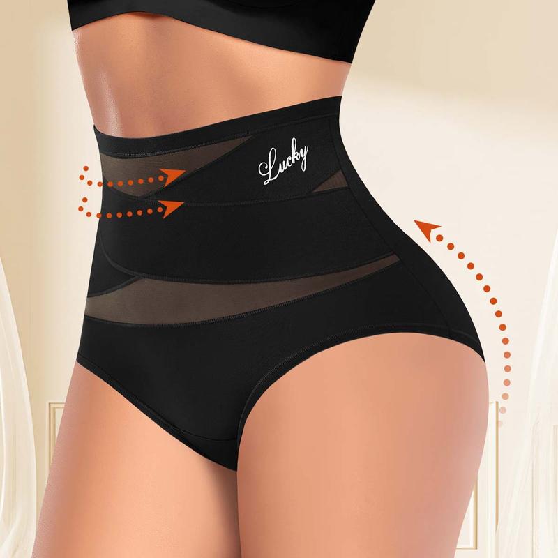 💕Limited Sale 50% OFF✨Plus-Size High-Waist Cross Tummy Control Panties