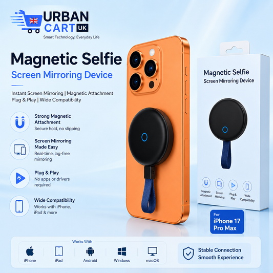 Magnetic Selfie Screen Mirroring Device