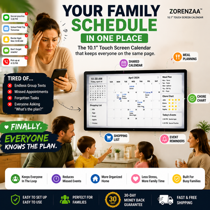 ™ 10.1inch Touch Screen Calendar