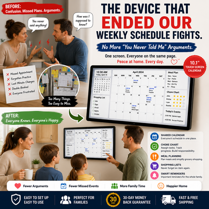 ™ 10.1inch Touch Screen Calendar