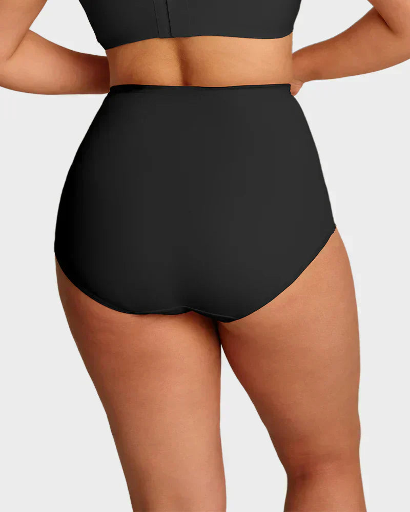 💕Limited Sale 50% OFF✨Plus-Size High-Waist Cross Tummy Control Panties