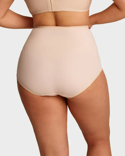 💕Limited Sale 50% OFF✨Plus-Size High-Waist Cross Tummy Control Panties