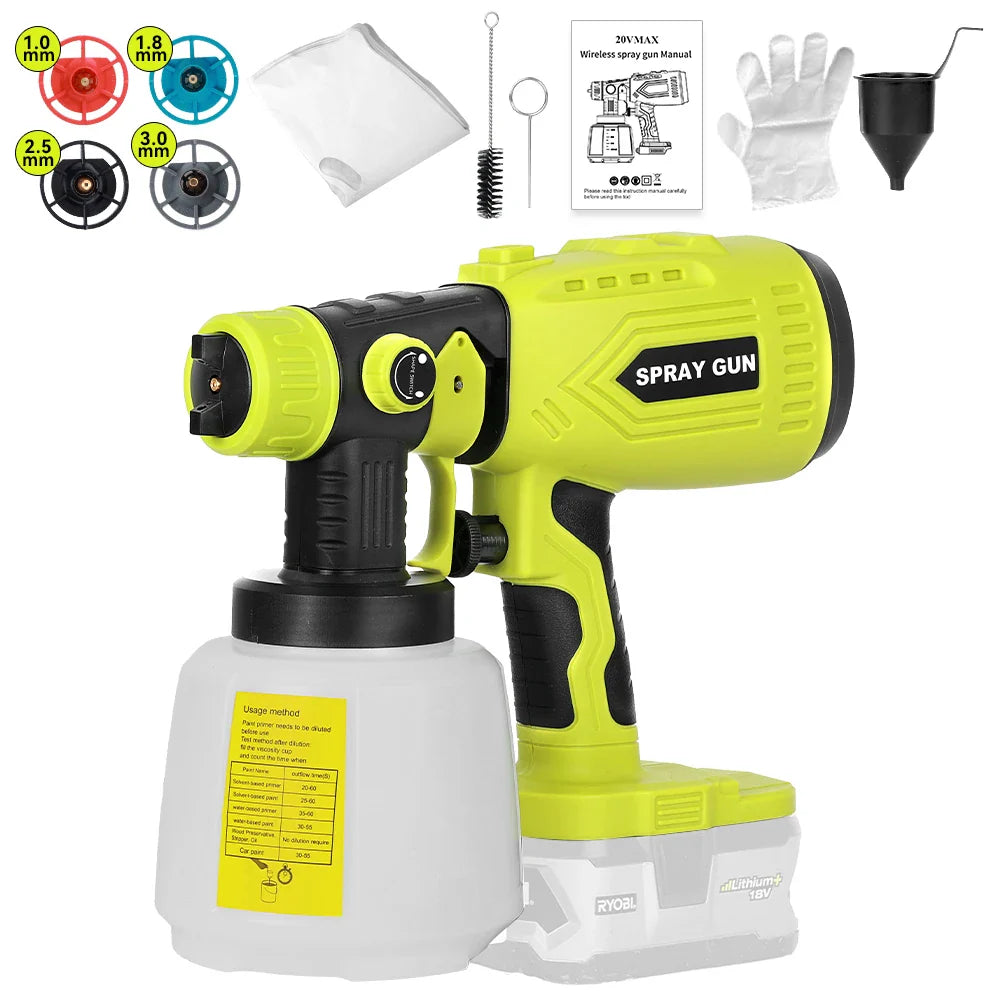 ProSpray™ Cordless Paint Sprayer for Ryobi 18V Batteries