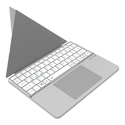 Wireless Bluetooth Folding Keyboard with Detachable Stand