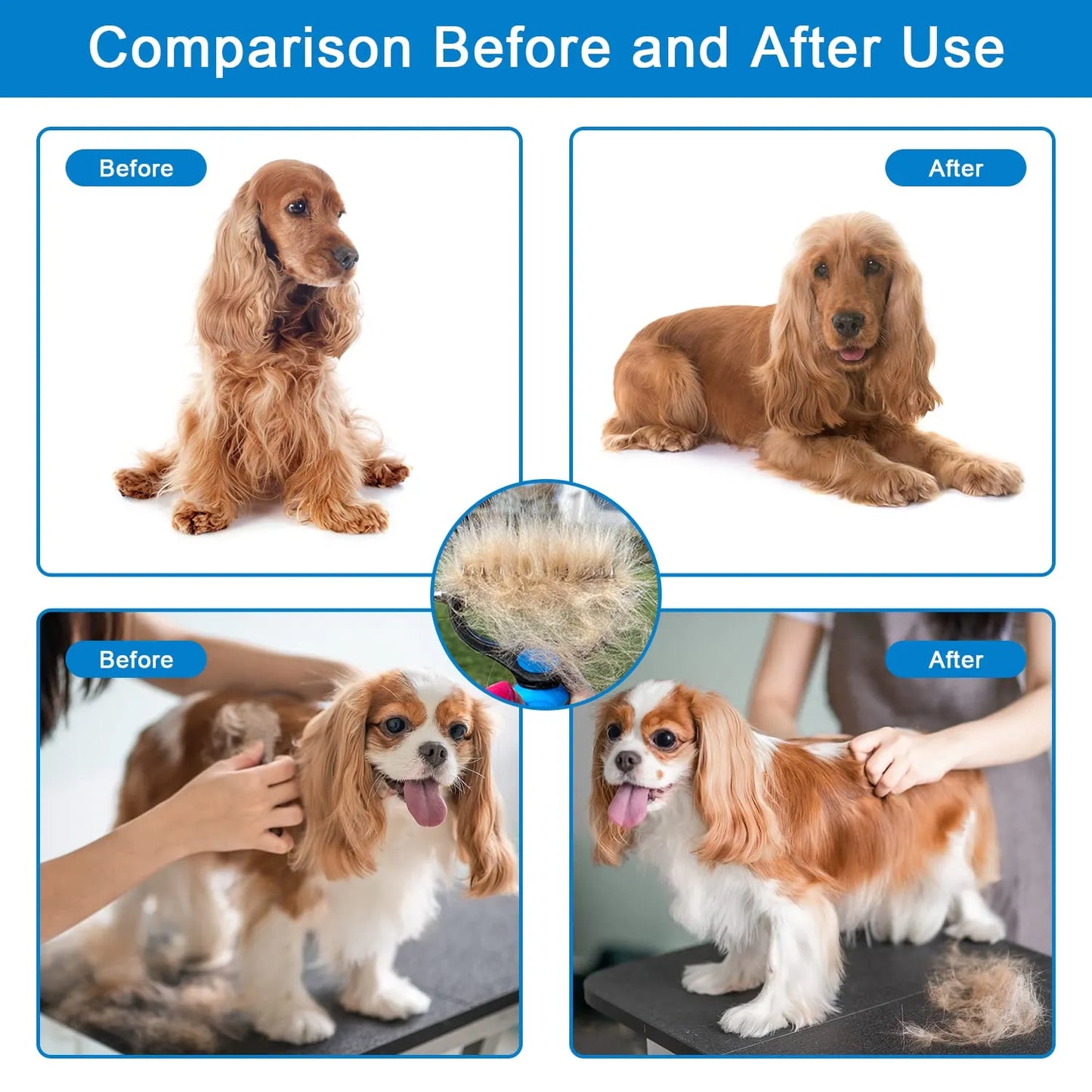 🔥Limited Time Promotion 50% OFF🔥Professional Deshedding Tool For Dogs And Cats