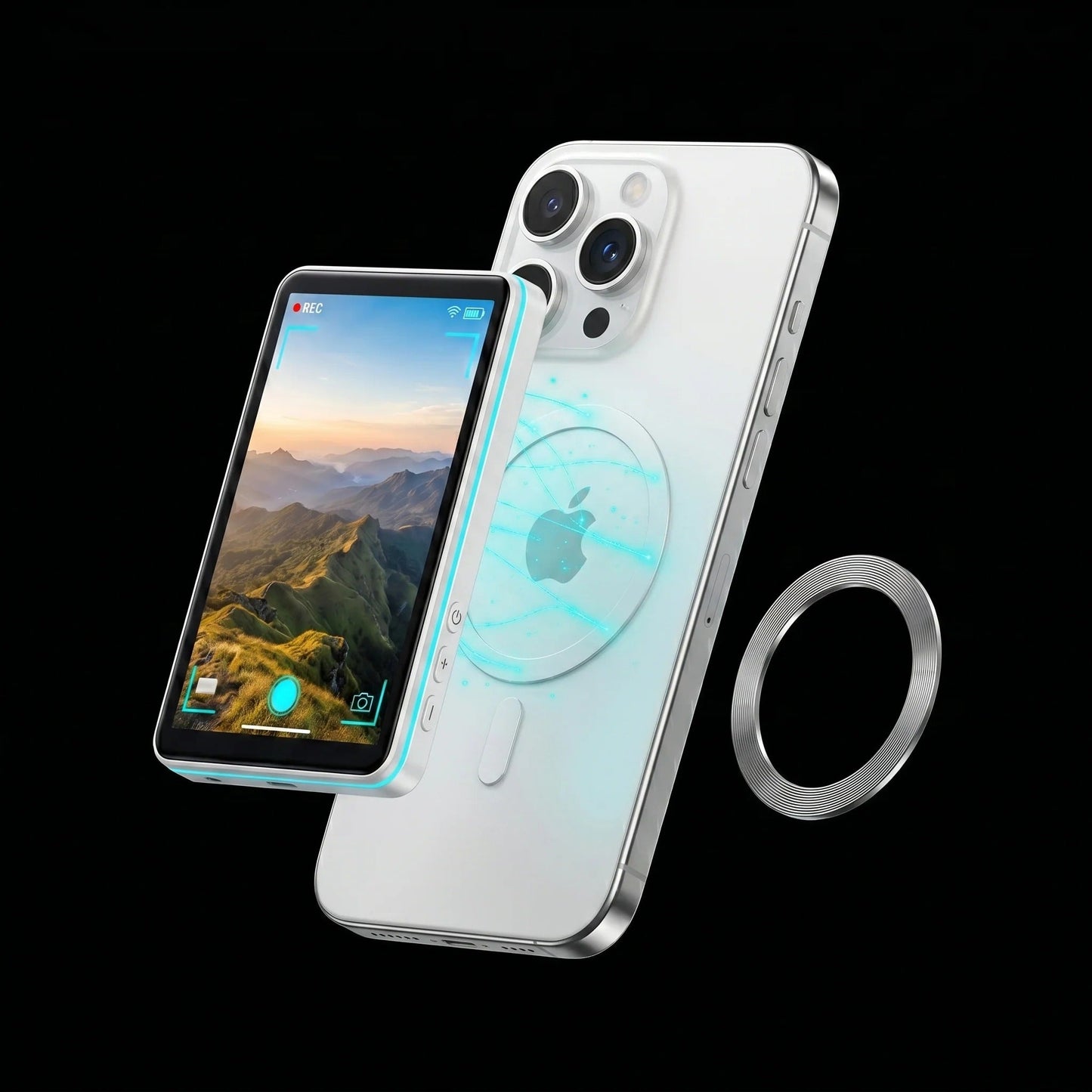 Magnetic Selfie Screen Mirroring Device