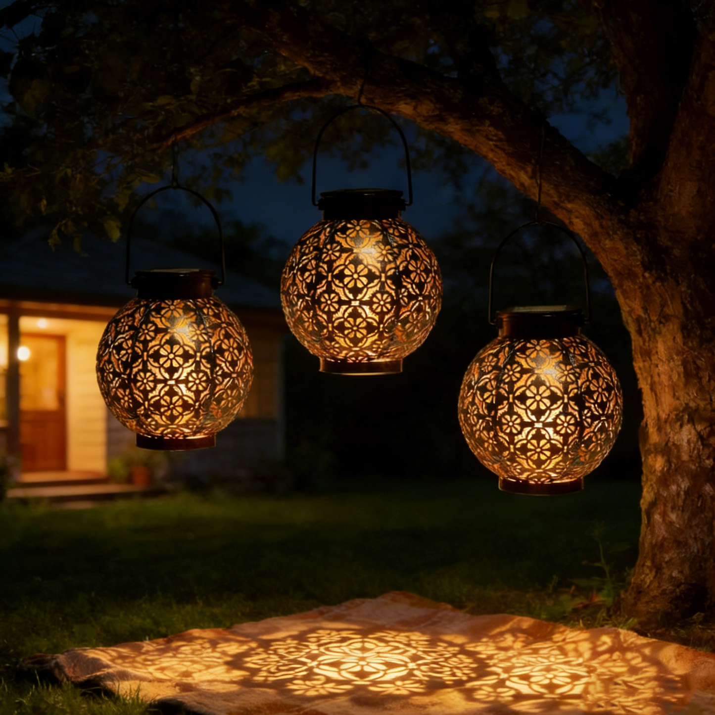 ⏳LAST DAY SALE 50% OFF👍💕Solar Hollow Lantern Light✨