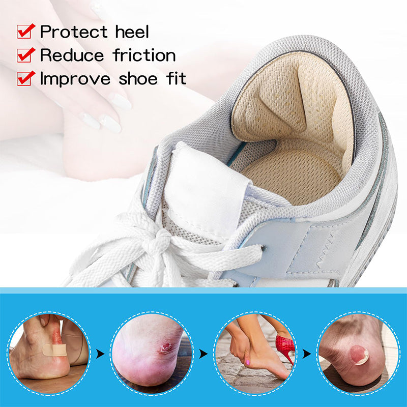 👠 50% OFF NOW! ✨ Cuttable Adhesive Back of Heel Grips Inserts – Comfortable, Discreet & Prevents Blisters 👣