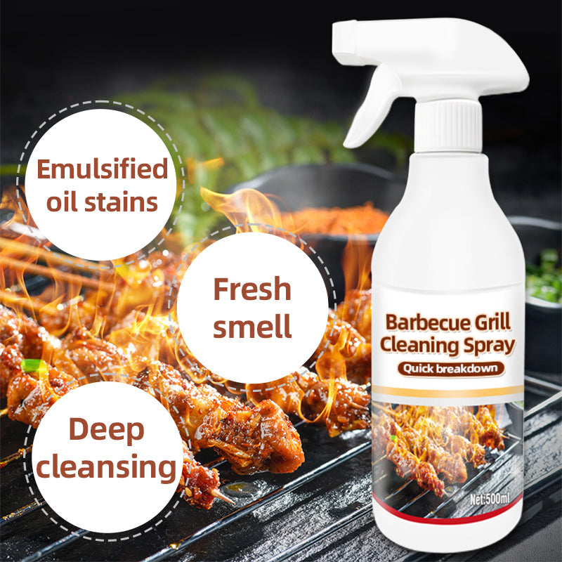 🔥🍢 Powerful Degreasing Spray for Grills • Fast Cleaning ✨