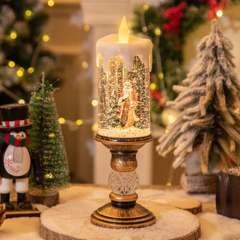 🎁Hot Promotion 49% Off🎅Christmas Candle Night Light🕯️