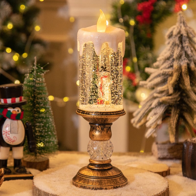🎁Hot Promotion 49% Off🎅Christmas Candle Night Light🕯️