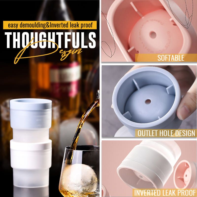 🥃Buy 1 Get 1 Free❄️ DIY Whisky Ice Balls – Slow Melt, No Watered-Down Taste