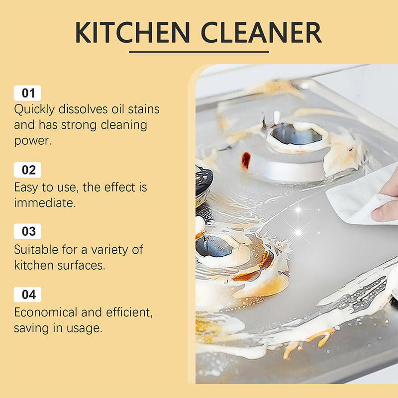 ✨Effective Kitchen Degreaser Cleaner Spray! 🧴