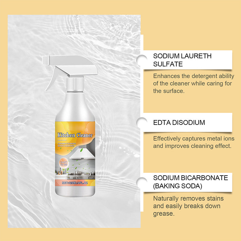 ✨Effective Kitchen Degreaser Cleaner Spray! 🧴