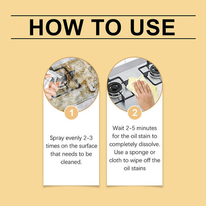 ✨Effective Kitchen Degreaser Cleaner Spray! 🧴