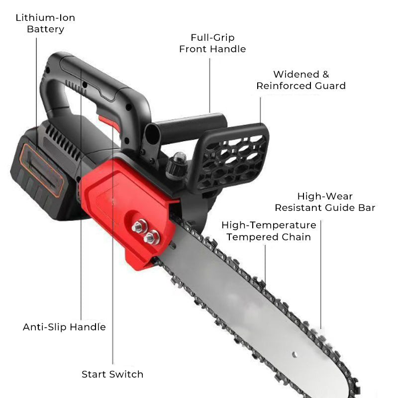 🔥LAST DAY SALE 50% OFF⚡Cordless high-power lithium battery chainsaw✈️Free shipping