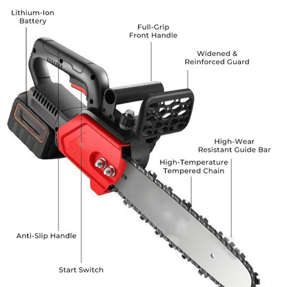 🔥LAST DAY SALE 50% OFF⚡Cordless high-power lithium battery chainsaw✈️Free shipping