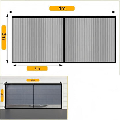 🔥HOT SALE  50%OFF🔥2-Pack Bug-Proof Garage Door Screen