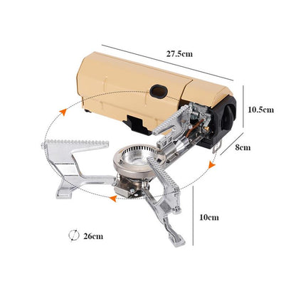 ⏳Limited-time 50% off⏰Portable Folding Camping Stove | Ultralight Collapsible Backpacking Burner for Outdoor Cooking & Hiking