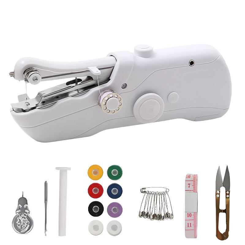 🔥HOT SALE 50% OFF🧵 Mini Electric Sewing Machine – Lightweight, Portable & Easy to Use! ✨
