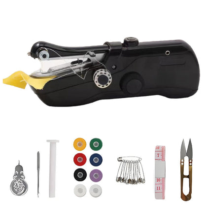 🔥HOT SALE 50% OFF🧵 Mini Electric Sewing Machine – Lightweight, Portable & Easy to Use! ✨