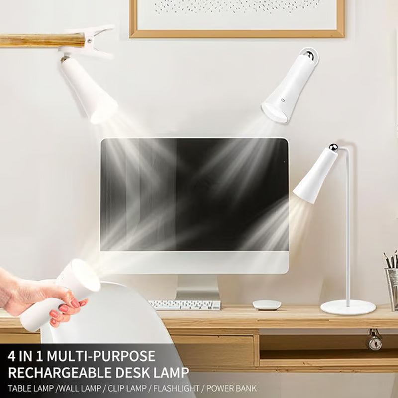 🔥2026 Hot Sale 🔥4-in-1 Wireless Magnetic LED Desk Lamp