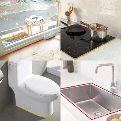 🛠️ BUY 1 GET 1 FREE! ✨ Ceramic Tile Gap Mildewproof Waterproof Self-Adhesive Caulk Strip – Easy DIY, Long-Lasting Seal for Tiles, Sinks & Tubs 🚫🦠