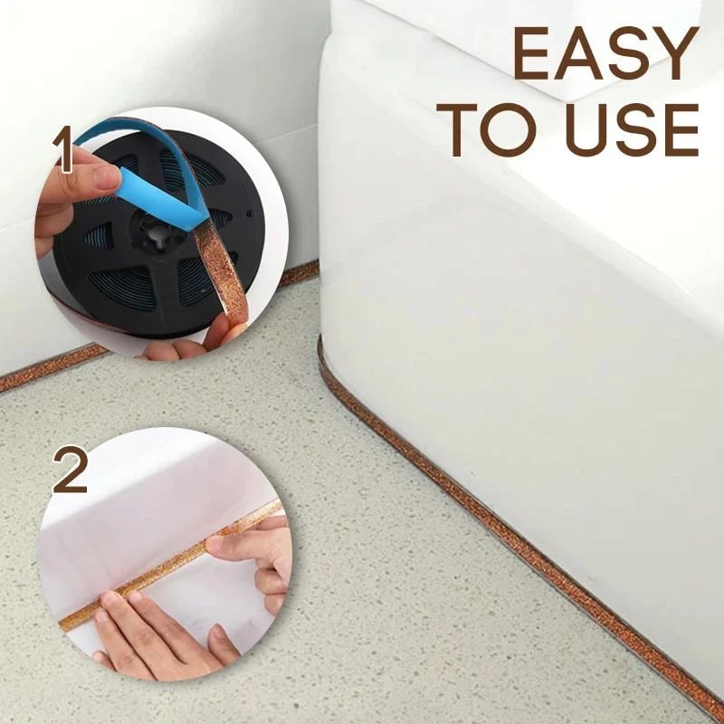 🛠️ BUY 1 GET 1 FREE! ✨ Ceramic Tile Gap Mildewproof Waterproof Self-Adhesive Caulk Strip – Easy DIY, Long-Lasting Seal for Tiles, Sinks & Tubs 🚫🦠