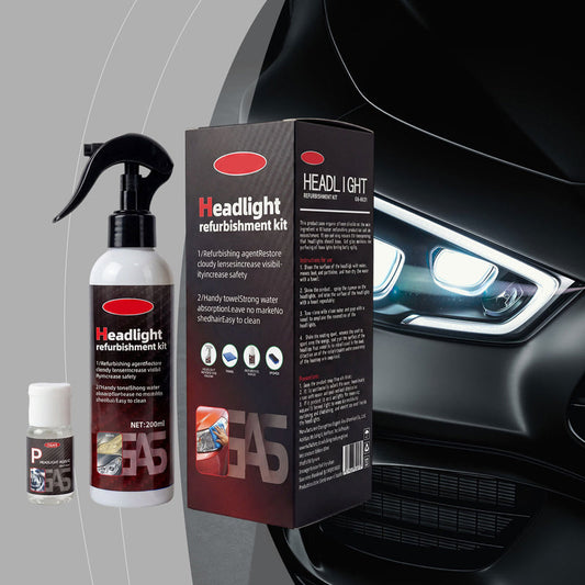 🔥Buy 2 Get 1 Free🔥 Car Headlight Cleaning & Restoration Agent – Scratch Remover, UV Protection & Anti-Yellowing 🚗