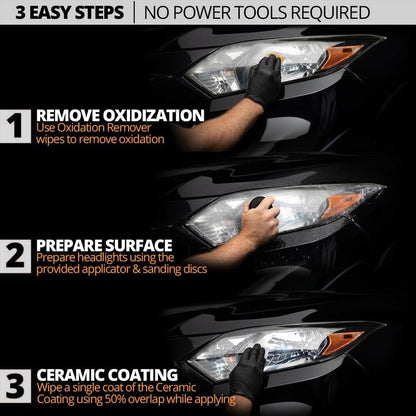 🔥Buy 2 Get 1 Free🔥 Car Headlight Cleaning & Restoration Agent – Scratch Remover, UV Protection & Anti-Yellowing 🚗