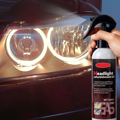 🔥Buy 2 Get 1 Free🔥 Car Headlight Cleaning & Restoration Agent – Scratch Remover, UV Protection & Anti-Yellowing 🚗