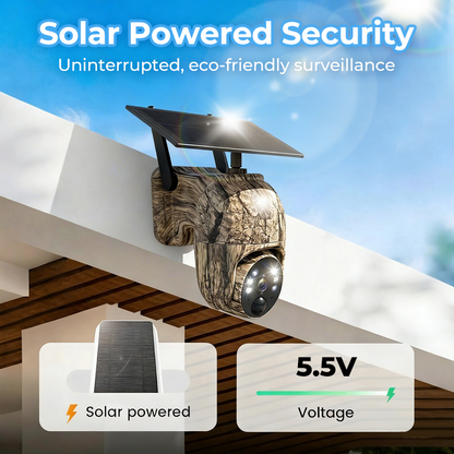 🥳2026 HOT SALE🥳💞50K+ SOLD!🏠⚡ 50% OFF! 4MP Solar PTZ Camera – 355° pan & tilt, eliminates blind spots. Built-in battery, solar rechargeable. Two-way talk, instant alerts. Tough enough for any weather. 🌧️🛡️