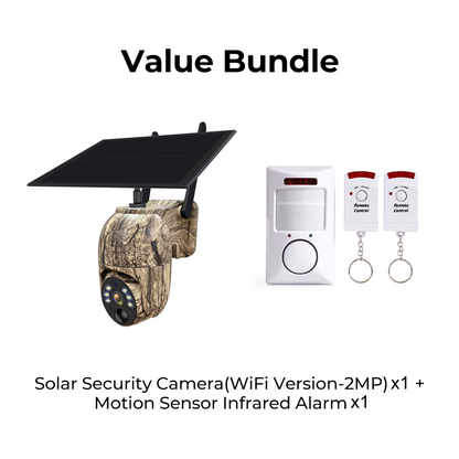 🥳2026 HOT SALE🥳💞50K+ SOLD!🏠⚡ 50% OFF! 4MP Solar PTZ Camera – 355° pan & tilt, eliminates blind spots. Built-in battery, solar rechargeable. Two-way talk, instant alerts. Tough enough for any weather. 🌧️🛡️