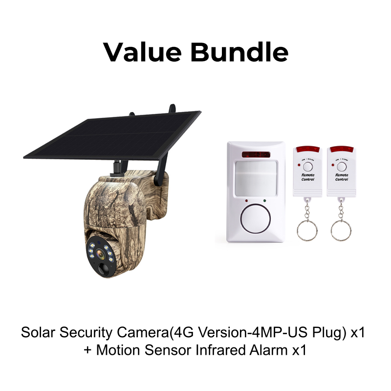 🥳2026 HOT SALE🥳💞50K+ SOLD!🏠⚡ 50% OFF! 4MP Solar PTZ Camera – 355° pan & tilt, eliminates blind spots. Built-in battery, solar rechargeable. Two-way talk, instant alerts. Tough enough for any weather. 🌧️🛡️