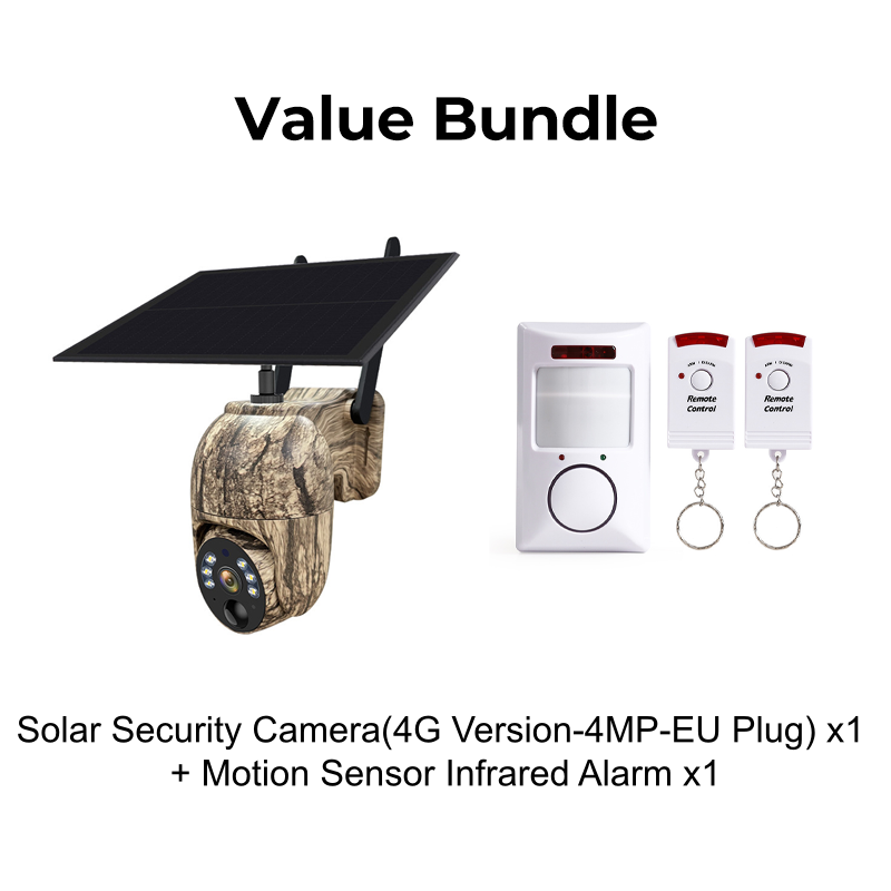 🥳2026 HOT SALE🥳💞50K+ SOLD!🏠⚡ 50% OFF! 4MP Solar PTZ Camera – 355° pan & tilt, eliminates blind spots. Built-in battery, solar rechargeable. Two-way talk, instant alerts. Tough enough for any weather. 🌧️🛡️