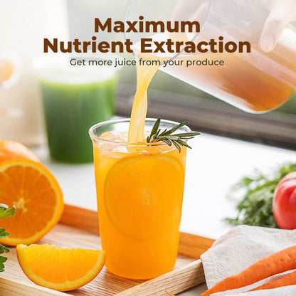 🔥Limited Time Offer 50%OFF⏰✨Wide-Mouth Slow Juicer for Whole Fruits