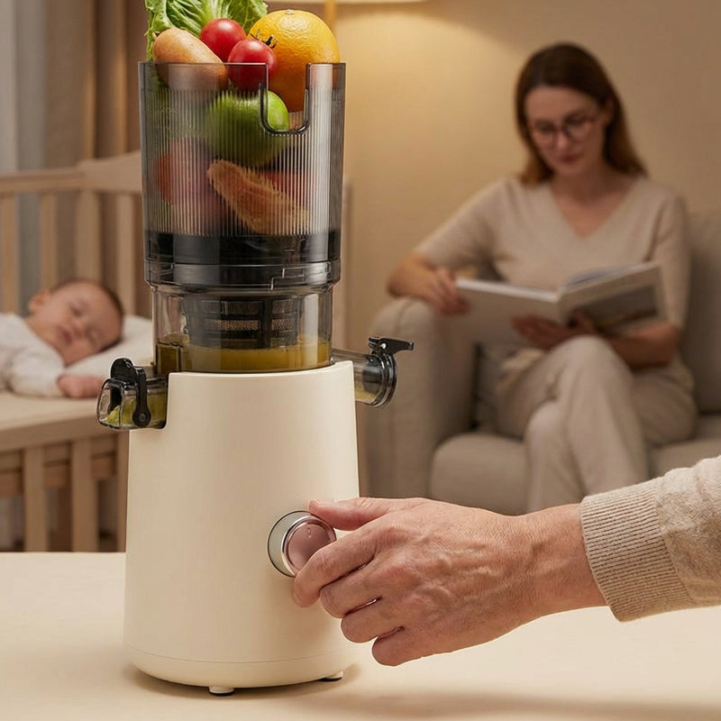 🔥Limited Time Offer 50%OFF⏰✨Wide-Mouth Slow Juicer for Whole Fruits