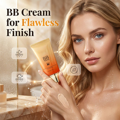 🧡LAST DAY SALE: BUY 1 GET 1  FREE!!🧡Hydrating BB Cream for a Flawless, Natural Finish