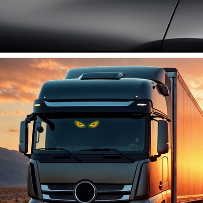 🚗 LIMITED-TIME 50% OFF! 🔋 Solar Devil's Eye LED Car Warning Light – Solar Powered, 4 Modes, Waterproof 💡