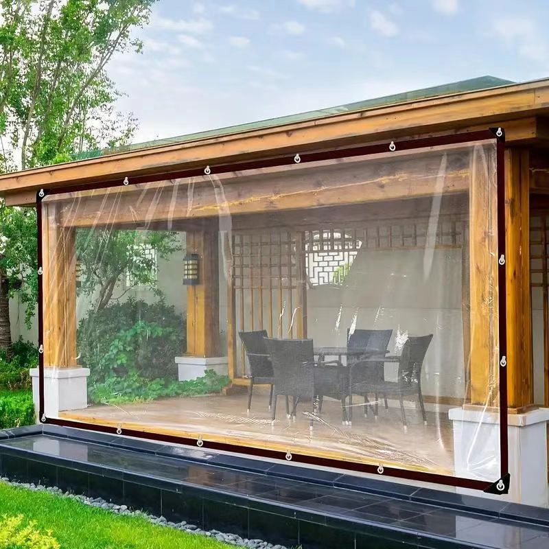 🔥 Hot Sale 50% OFF 🔥Heavy-Duty Transparent Waterproof Insulated Tarp
