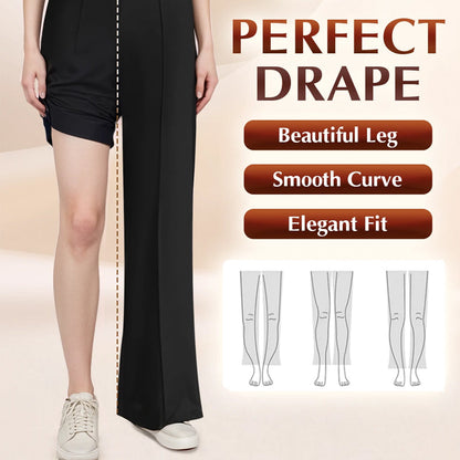 👖 50% OFF! ✨ Women's High-Waisted Wide-Leg Trousers – Fluid fit, lightweight fabric & perfect for an elegant everyday look 🌸