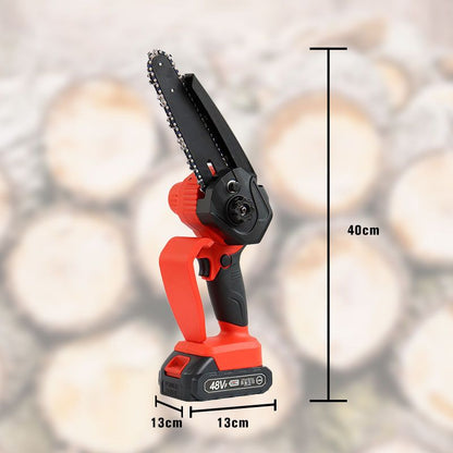 🔥Limited-time offer-Mini 6' Rechargeable Chain Saw (Battery Included)