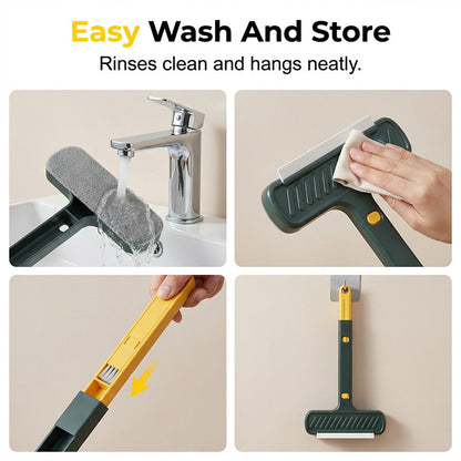 ⏰🔥LIMITED TIME 50% OFF! 🪟 2-in-1 Telescopic Window & Glass Cleaning Brush – Reach High, Clean Fast & Effortlessly ✨💪