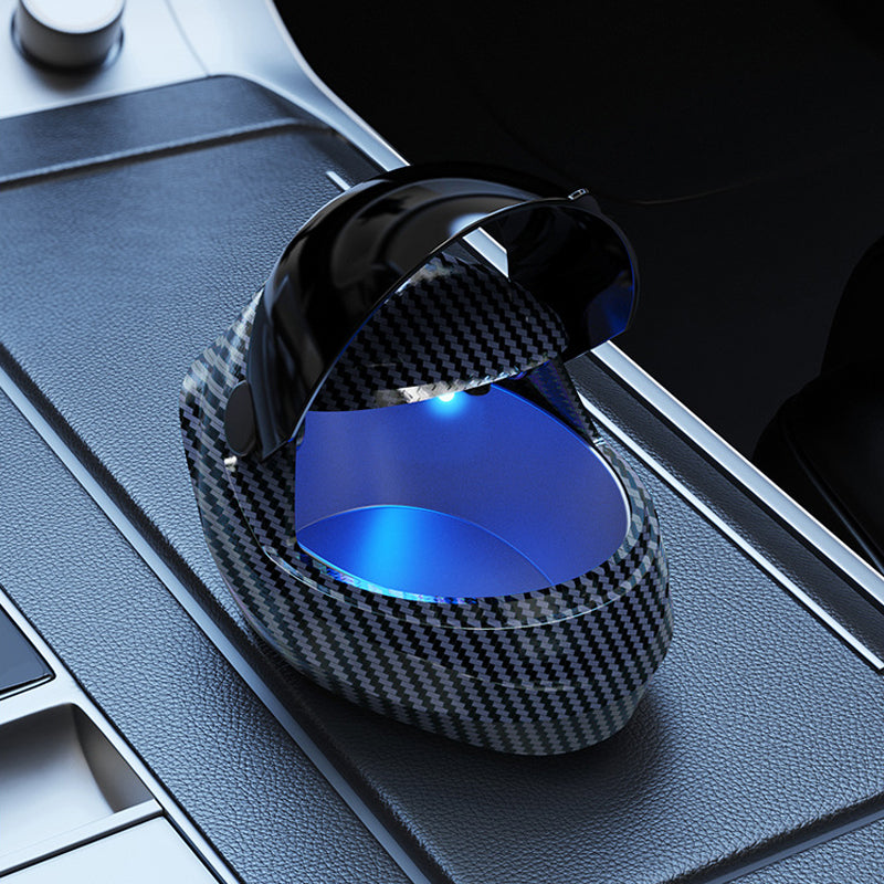 🚗 50% OFF! 🏍️Motorcycle Helmet Style Car Ashtray